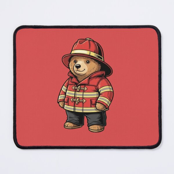 Item preview, Firefighter Bear designed and sold by MIBdesign.