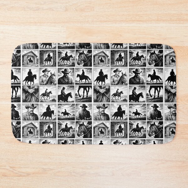 Item preview, Cowboys and Horses Storyboard designed and sold by JMcCordArt.