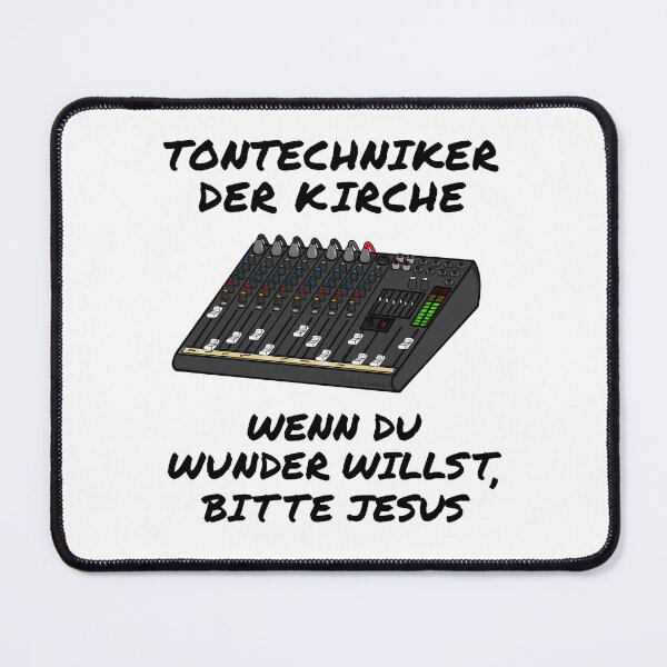 Item preview, I Do Church Sound For Miracles Ask Jesus (German) designed and sold by doodlerob.