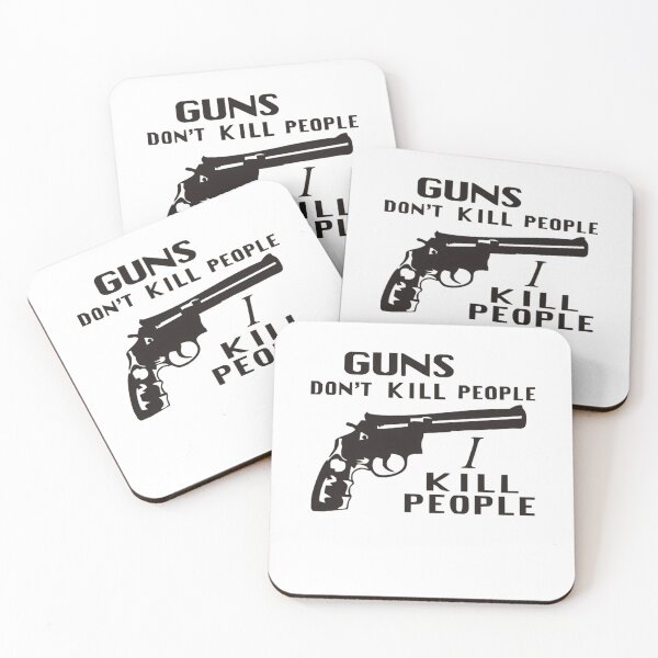 Item preview, Guns Dont People designed and sold by colcordnathaly.