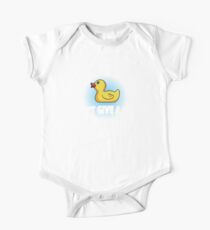 I Don't Give A Duck - Funny Duck Gift One Piece - Short Sleeve