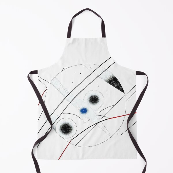 Item preview, Large Black and White Blue Space Abstract Art designed and sold by Esterlane.