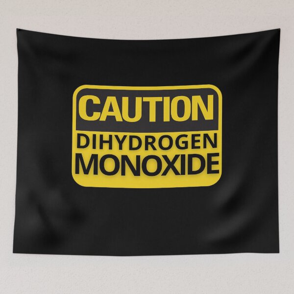 Item preview, DHMO Dihydrogen Monoxide Caution designed and sold by CyberArtistOne.