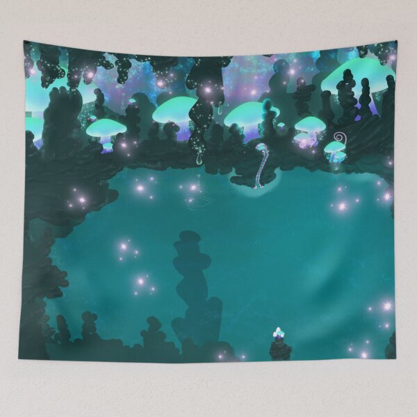 Item preview, Fantasy Mushroom Cavern in the Betwixt  designed and sold by Ferelwing.