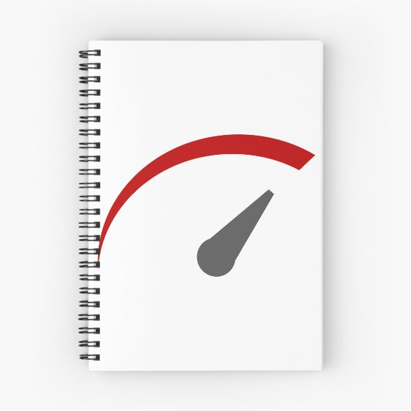 Item preview, Red Speed Indicator Gauge - Racing Car Dashboard Retro Design designed and sold by wa2022.