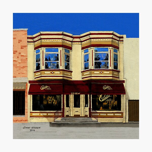 Item preview, Naperville, Illinois, Costello Jewelry Co., Painting the Town Series, Decorative Art, Small Town Art designed and sold by GalleryTrio.