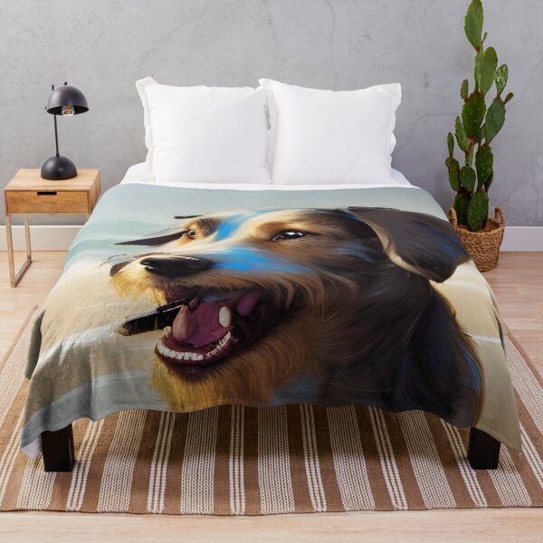 Item preview, Dog In War Paint designed and sold by Ink Art Design.