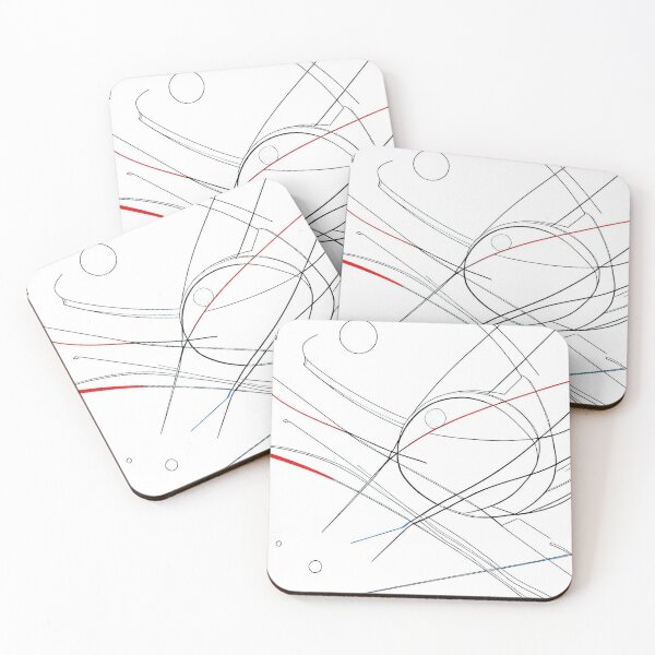 Item preview, Black and White Line Drawing Abstract Art designed and sold by Esterlane.