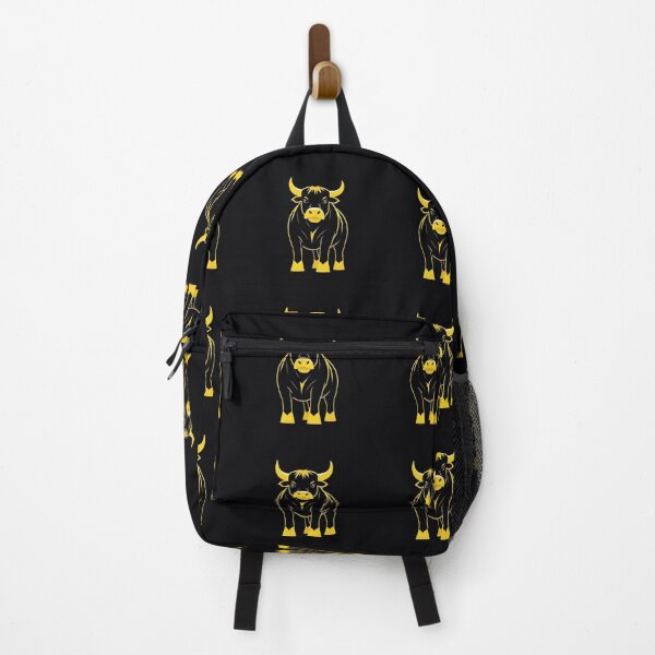 Item preview, Yellow Bull Power Symbol – Minimalist Animal Art designed and sold by DaykoArt.
