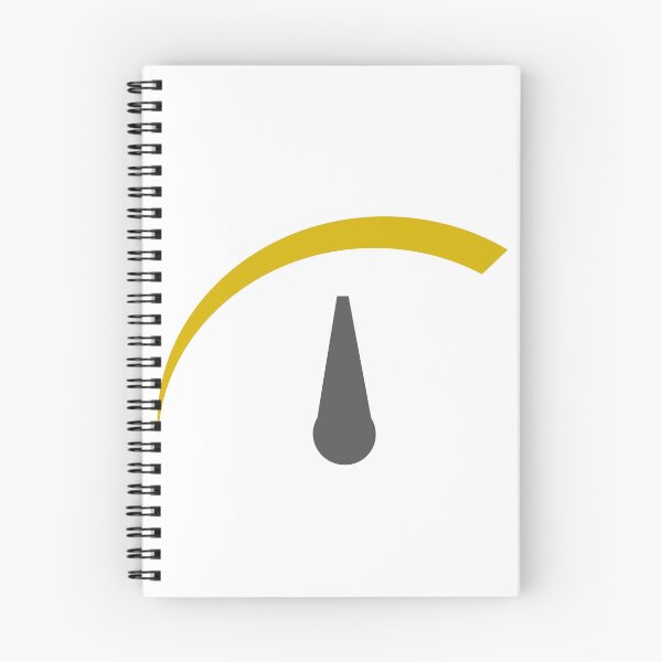 Item preview, Bright Yellow Caution Indicator - Retro Car Dashboard Design designed and sold by wa2022.