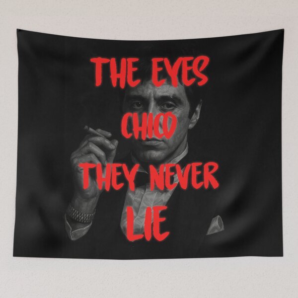 Item preview, Tony Montana Neon Portrait designed and sold by Enea Kelo.