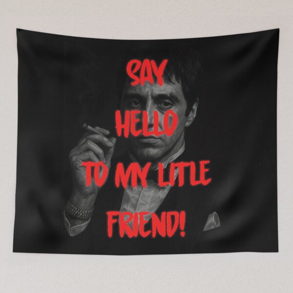 Item preview, Tony Montana Neon Portrait designed and sold by Enea Kelo.