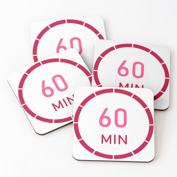 Item preview, 60 Min Timer Circle - Workout Clock, Kitchen Timer, Study Aid Art designed and sold by wa2022.