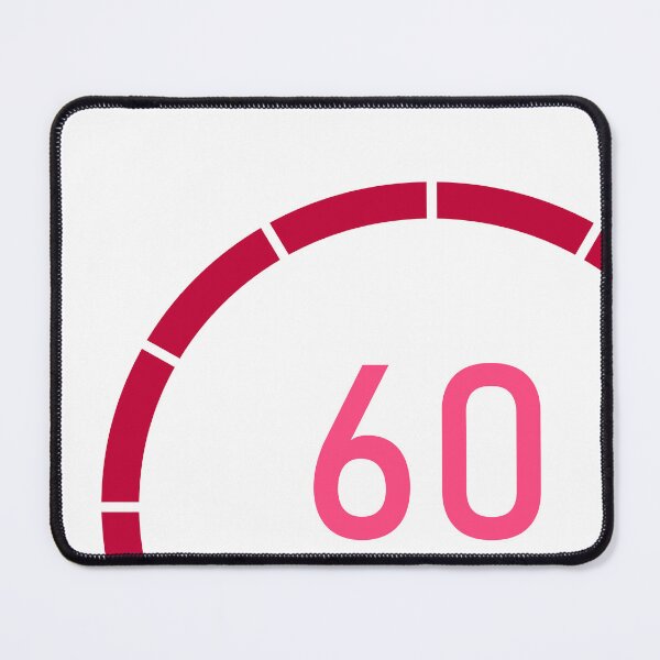 Item preview, 60 Min Timer Circle - Workout Clock, Kitchen Timer, Study Aid Art designed and sold by wa2022.