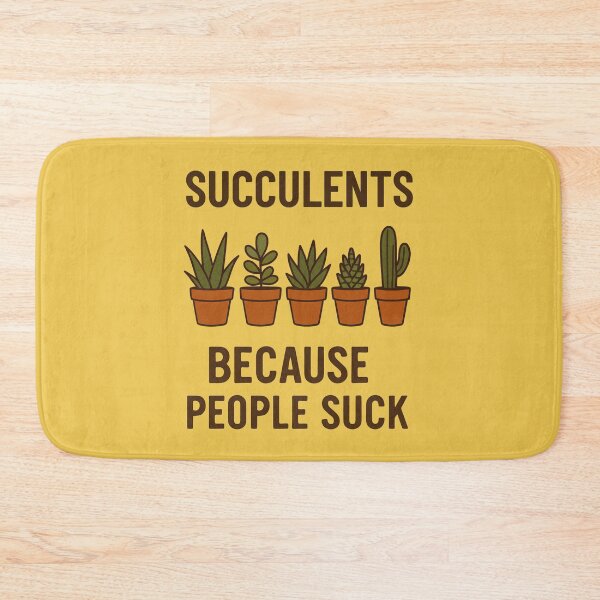 Item preview, Succulents because people suck plants quote designed and sold by Meandmyshop.