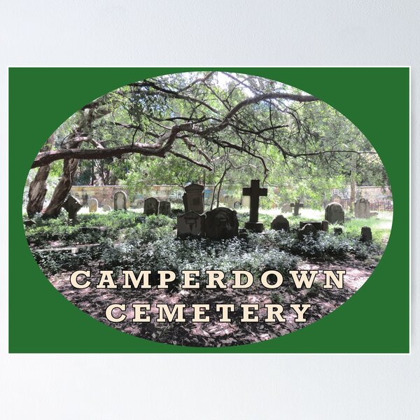Artikel-Vorschau von Camperdown Cemetery, Sydney, Australien, designt und verkauft von ASKEW GRAPHICS.