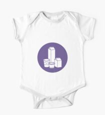 Different dairy products. One Piece - Short Sleeve
