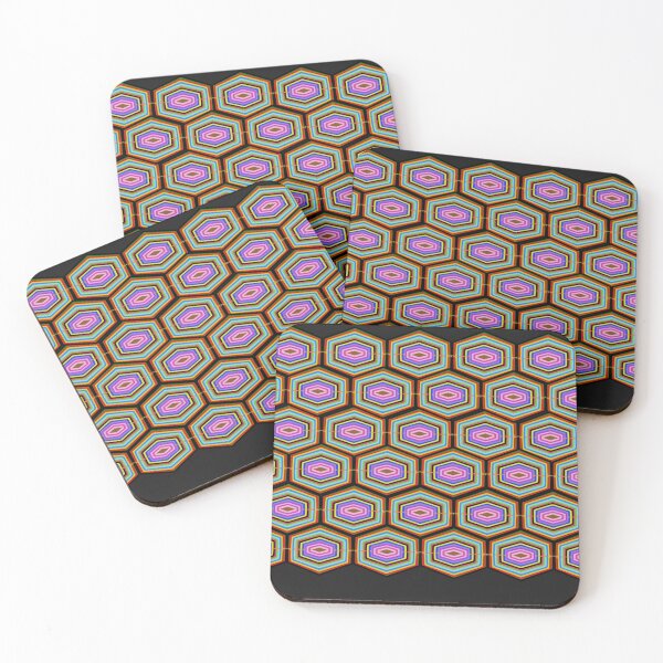 Item preview, Chromatic Nectar geometric pattern designed and sold by Kyradem.