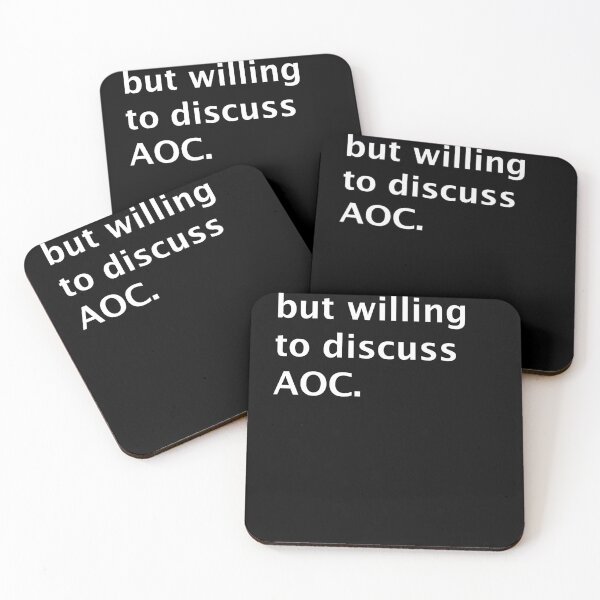 Item preview, Introverted But Willing to Discuss AOC - Funny Political Enthusiast T-Shirt designed and sold by Rumpleshite.
