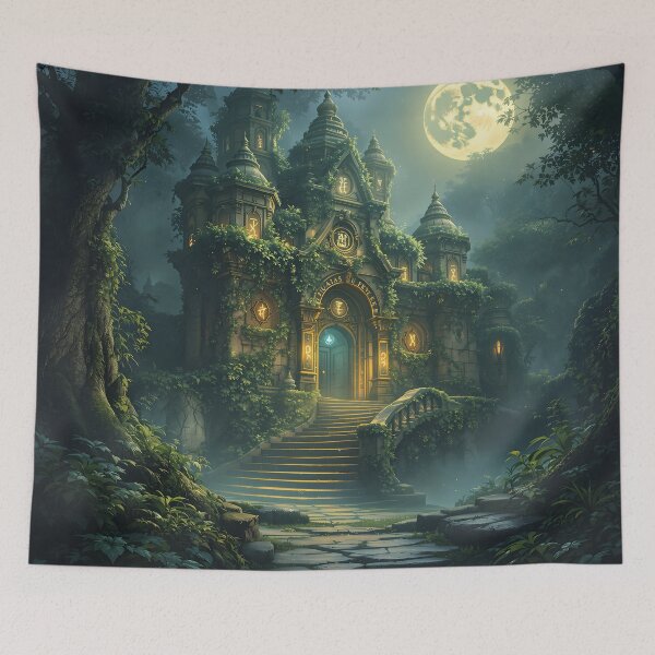 Item preview, Enchanted Moonlit Sanctuary designed and sold by Manuel Rinaldi.