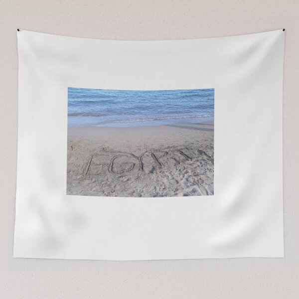 Item preview, Egypt Word Art in Beach Sand - Arabic Calligraphy Travel Design designed and sold by wa2022.