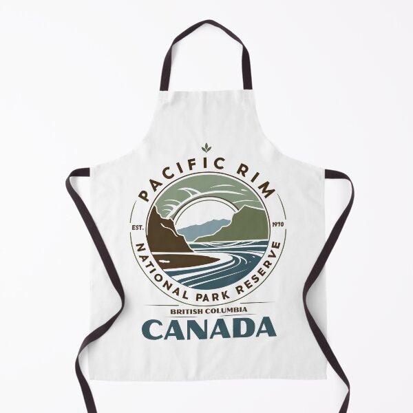 Item preview, A Vintage Illustration of Pacific Rim National Park Reserve - Canada designed and sold by GoodOldVintage.