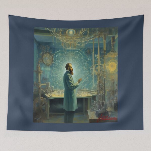 Item preview,  "Röntgen's Radiance: The Light of Scientific Revolution" designed and sold by Artisticanvas.