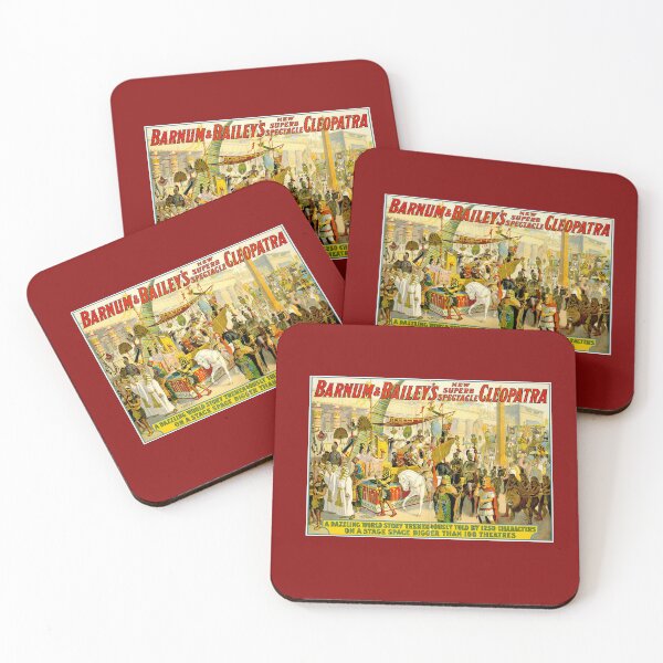 Item preview, BARNUM and BAILEY CIRCUS : Vintage Cleopatra Pageant Print  designed and sold by posterbobs.