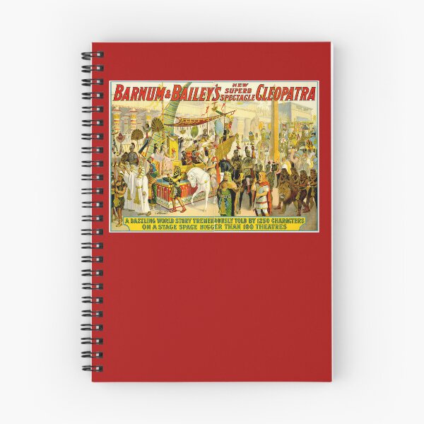 Item preview, BARNUM and BAILEY CIRCUS : Vintage Cleopatra Pageant Print  designed and sold by posterbobs.