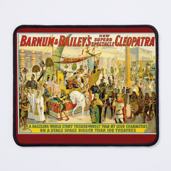 Item preview, BARNUM and BAILEY CIRCUS : Vintage Cleopatra Pageant Print  designed and sold by posterbobs.