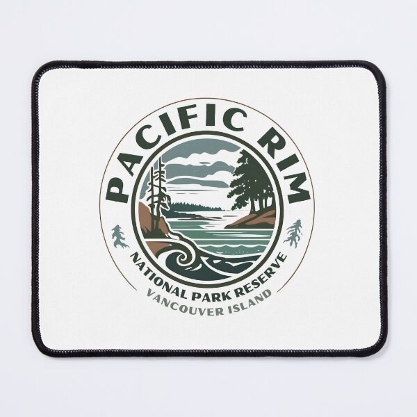 Item preview, A Vintage Illustration of Pacific Rim National Park Reserve - Canada designed and sold by GoodOldVintage.