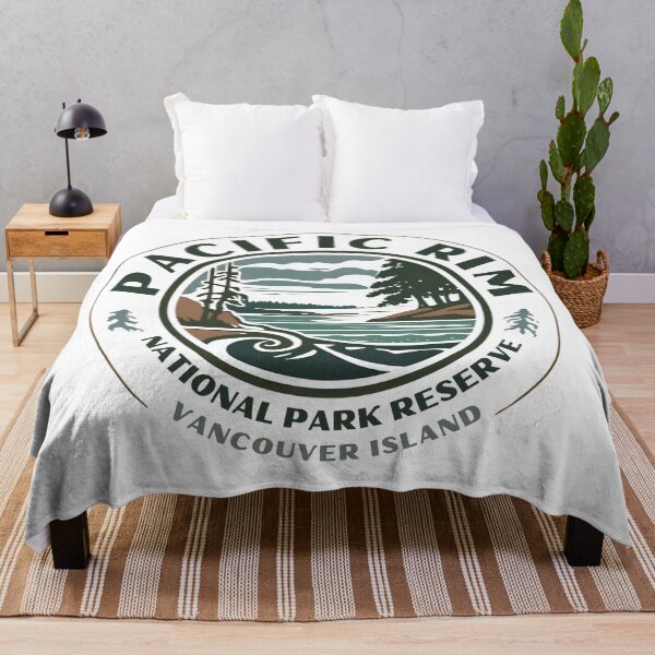 Item preview, A Vintage Illustration of Pacific Rim National Park Reserve - Canada designed and sold by GoodOldVintage.