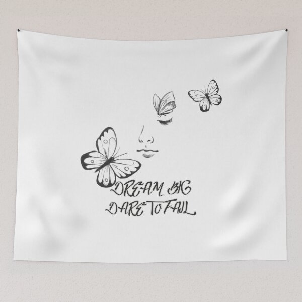 Item preview, Dream Big Butterfly, Unisex, Gift for Her, Cozy Layering Piece, Motivational Apparel designed and sold by UsandCoDesigns.