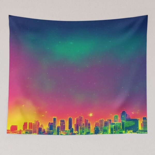 Item preview, City Neon designed and sold by MixedMediaPrint.