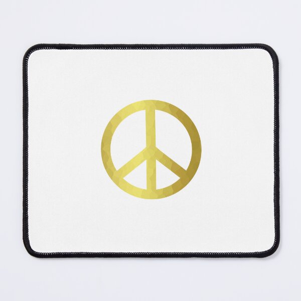 Item preview, Peace Symbol Gold designed and sold by Sartoris Art.