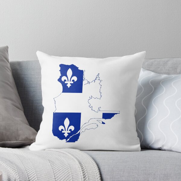 Item preview, Quebec Flag Map  designed and sold by abbeyz71.