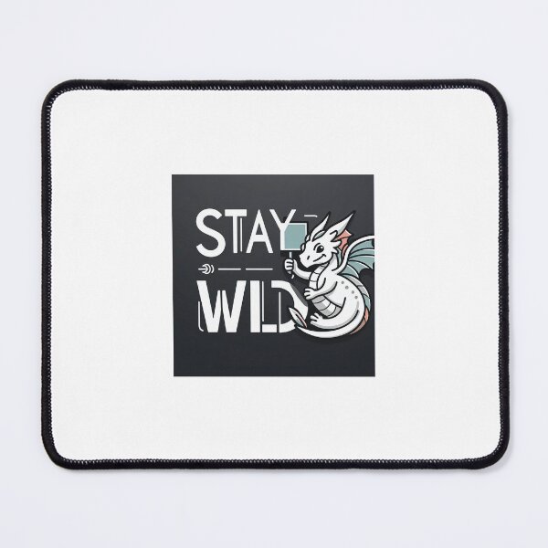 Item preview, Stay Wild – Minimalist Dragon designed and sold by DreamDropz.