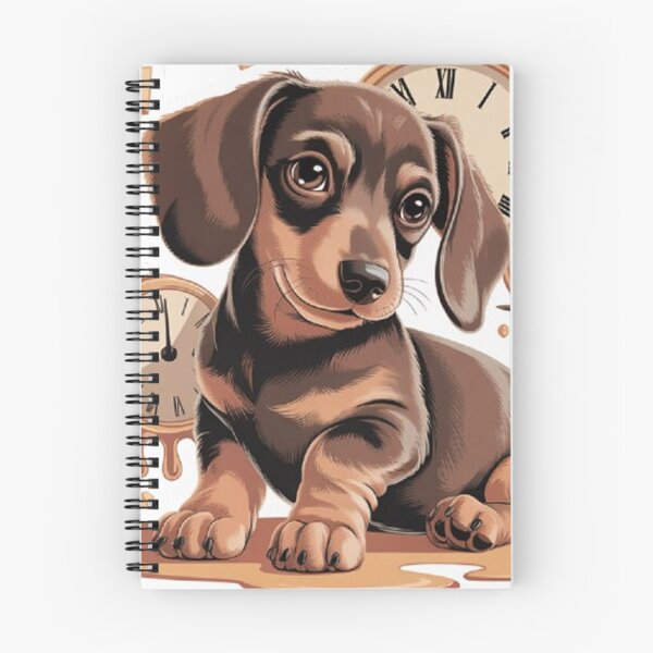 Item preview, Dachshund puppy, surrealistic style. designed and sold by Lilashakti ⭐️ ⭐️ ⭐️ ⭐️ ⭐️.