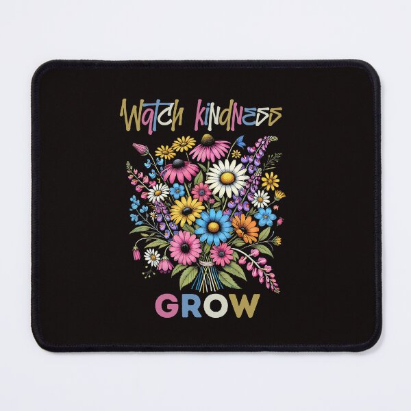 Item preview, Watch Kindness Grow – Colourful Floral Inspirational Design designed and sold by WHDProduction45.