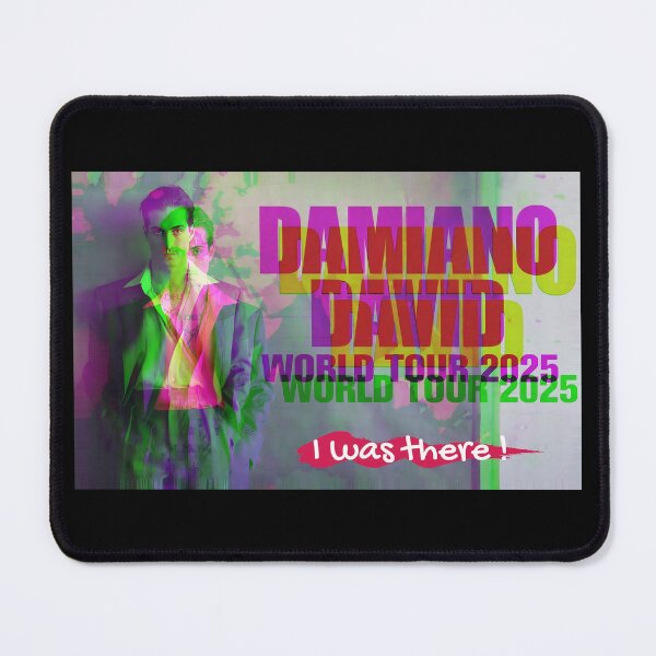 Item preview, Damiano david world tour "I was there !" designed and sold by CessB.