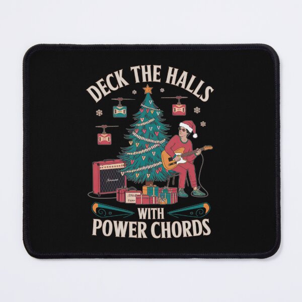 Item preview, Deck The Halls With Power Chords designed and sold by Buntrockstore.