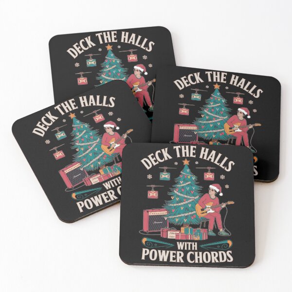 Item preview, Deck The Halls With Power Chords designed and sold by Buntrockstore.