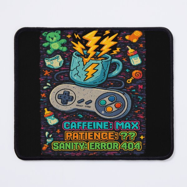 Item preview, Funny Father’s Day: Caffeine Maxed, Sanity Lost designed and sold by POD DYNASTY | Original Print On Demand T-Shirt Graphics.