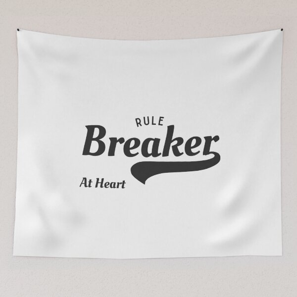 Item preview, Rule breaker at heart  designed and sold by CrimeScene24.7Apparel.