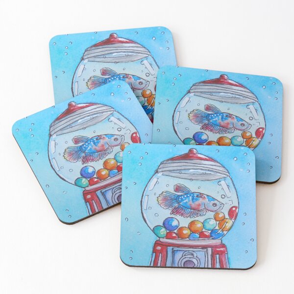 Item preview, Gumball Betta  designed and sold by RLawrenceArt.