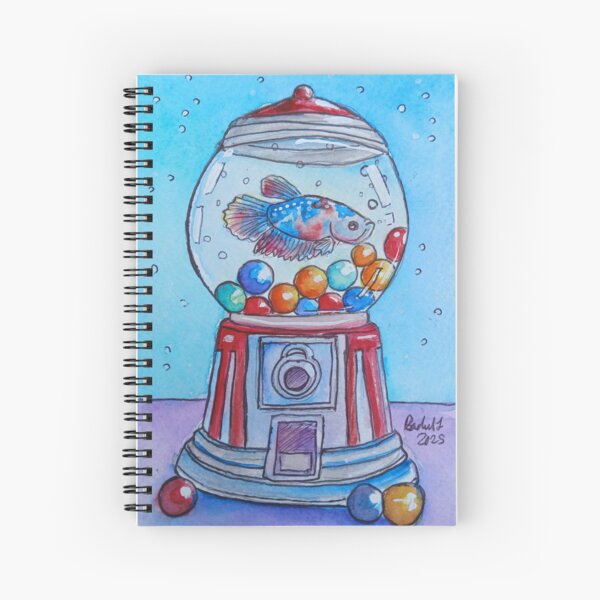 Item preview, Gumball Betta  designed and sold by RLawrenceArt.