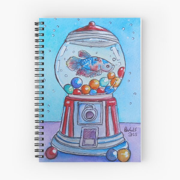 Item preview, Gumball Betta  designed and sold by RLawrenceArt.