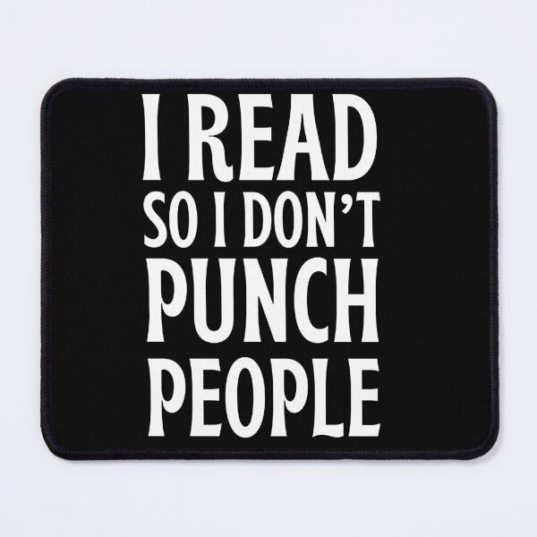 Item preview, Funny Book Lover Anger Control Quote designed and sold by ShackelfordDesigns.