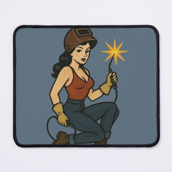 Item preview, Welder Girl designed and sold by FrictionMaxxing.