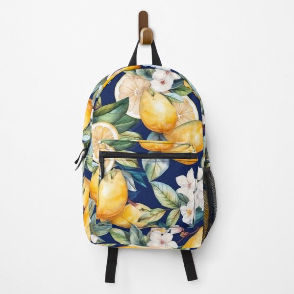 Item preview, Amalfi Coast Dolce Vita Lemon Pattern and Flowers designed and sold by PG Illustration.